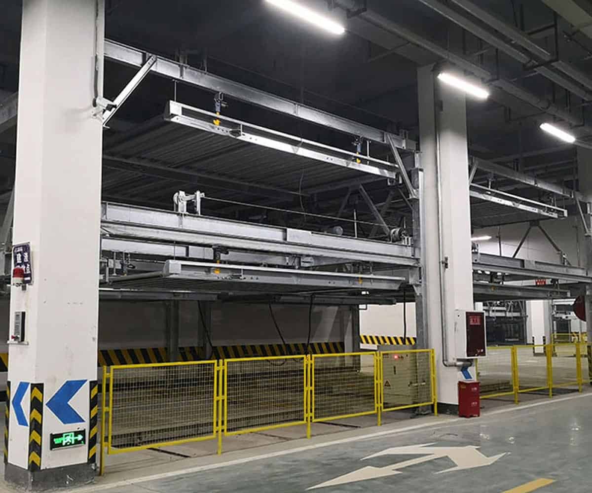 前鋒升降橫移機械停車庫維保