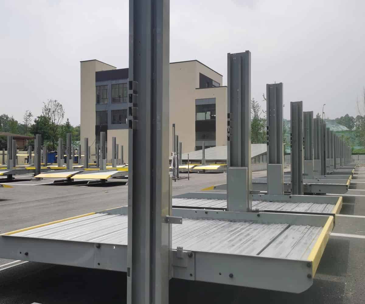 中江四柱簡易類機械式停車設備價格