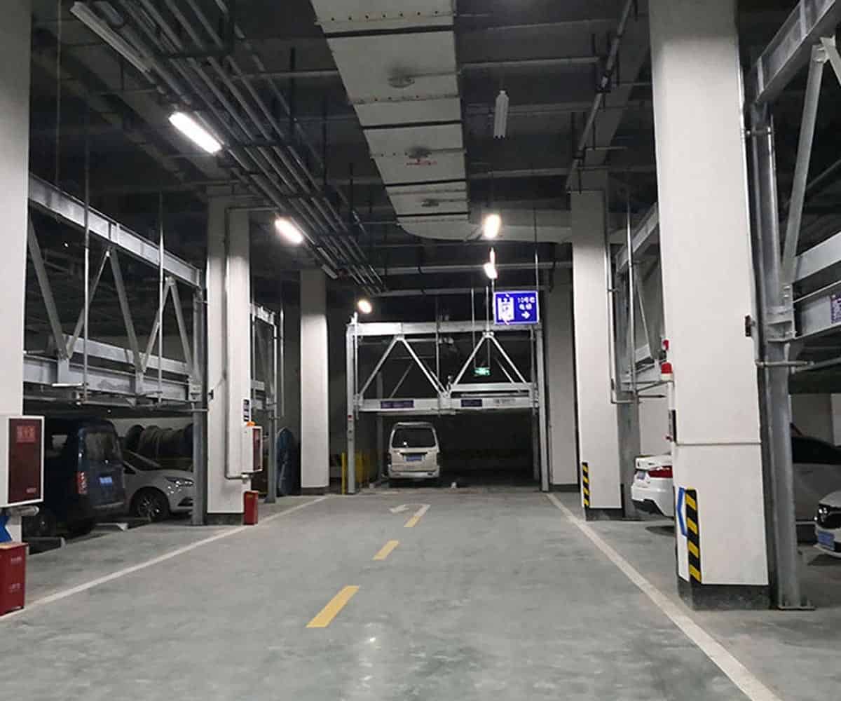 兩柱簡易升降立體車庫過規劃