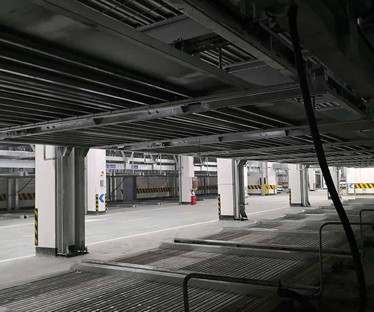 西充雙柱簡易升降類立體停車設備過驗收