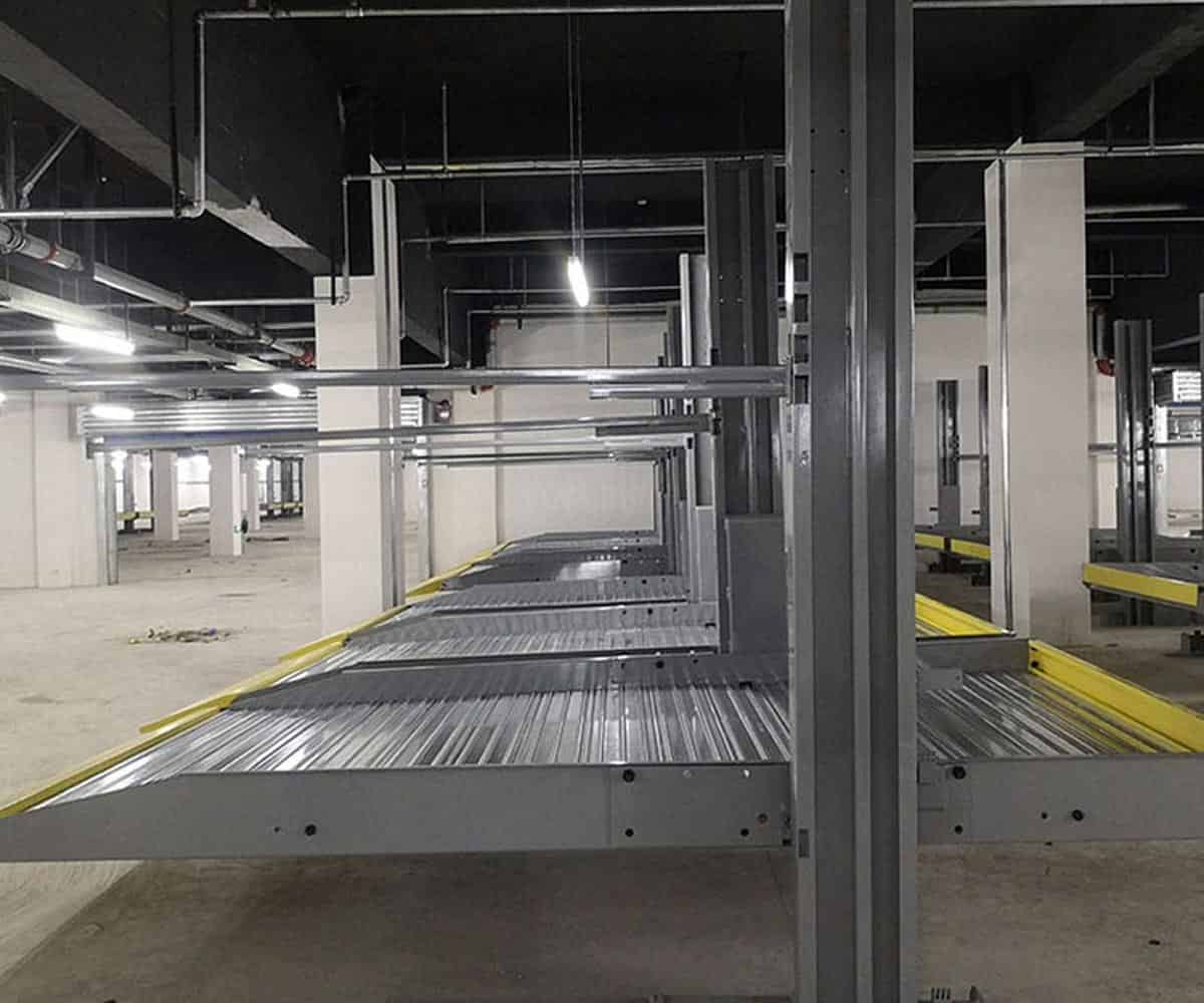 PSH二層升降橫移類停車設備(單列式)技術參數