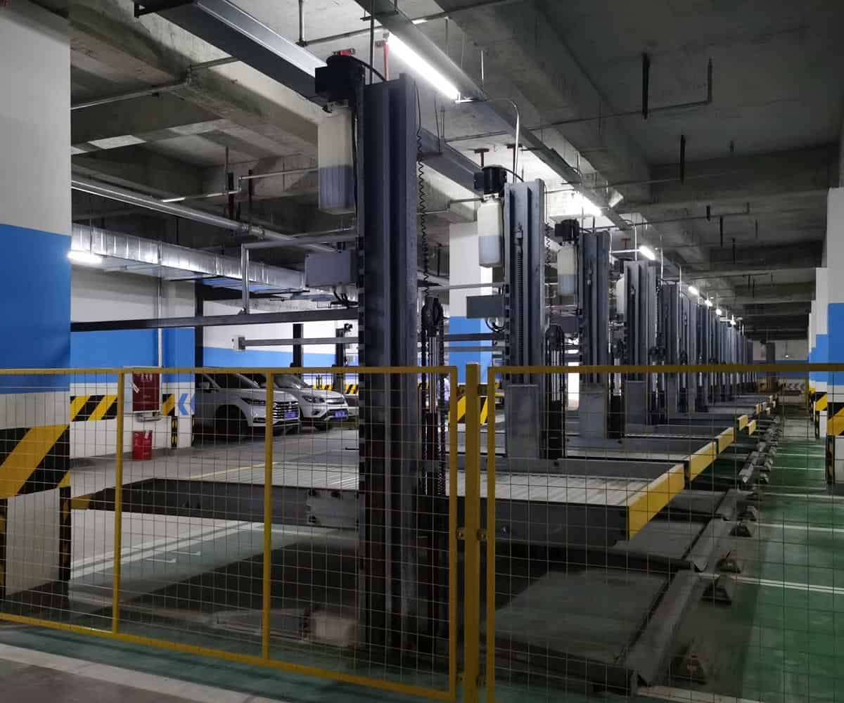 羅平四柱機械停車庫