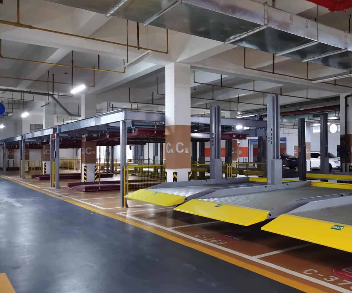 耿馬兩柱簡易升降機械停車設備