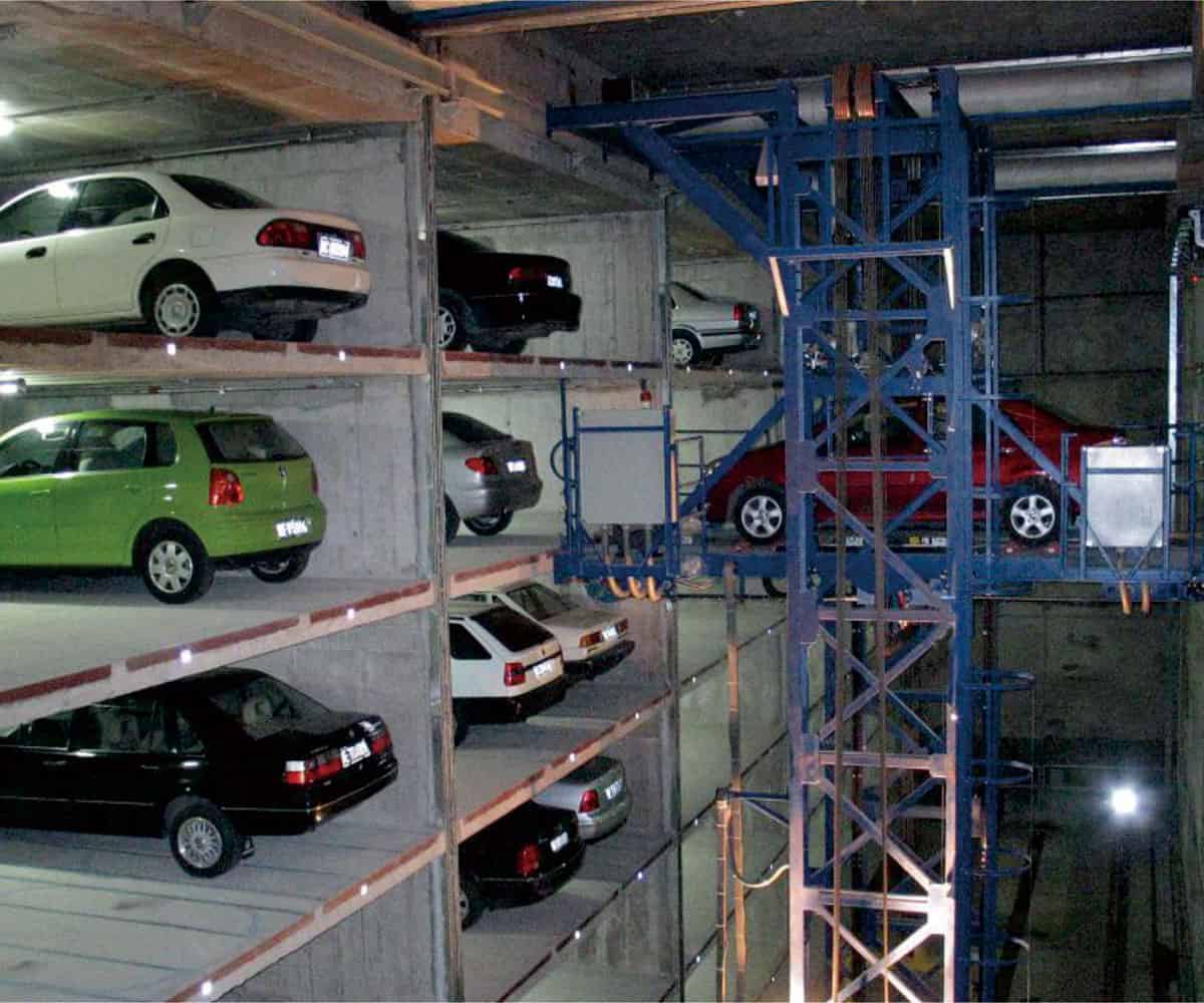 智能巷道堆垛式立體停車庫